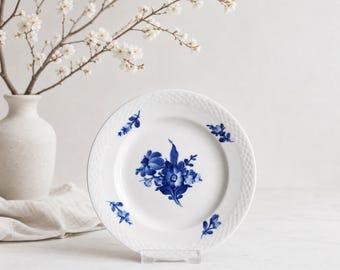 Royal Copenhagen Blue Flower #8092 Dessert Plate Danish Porcelain 1960s