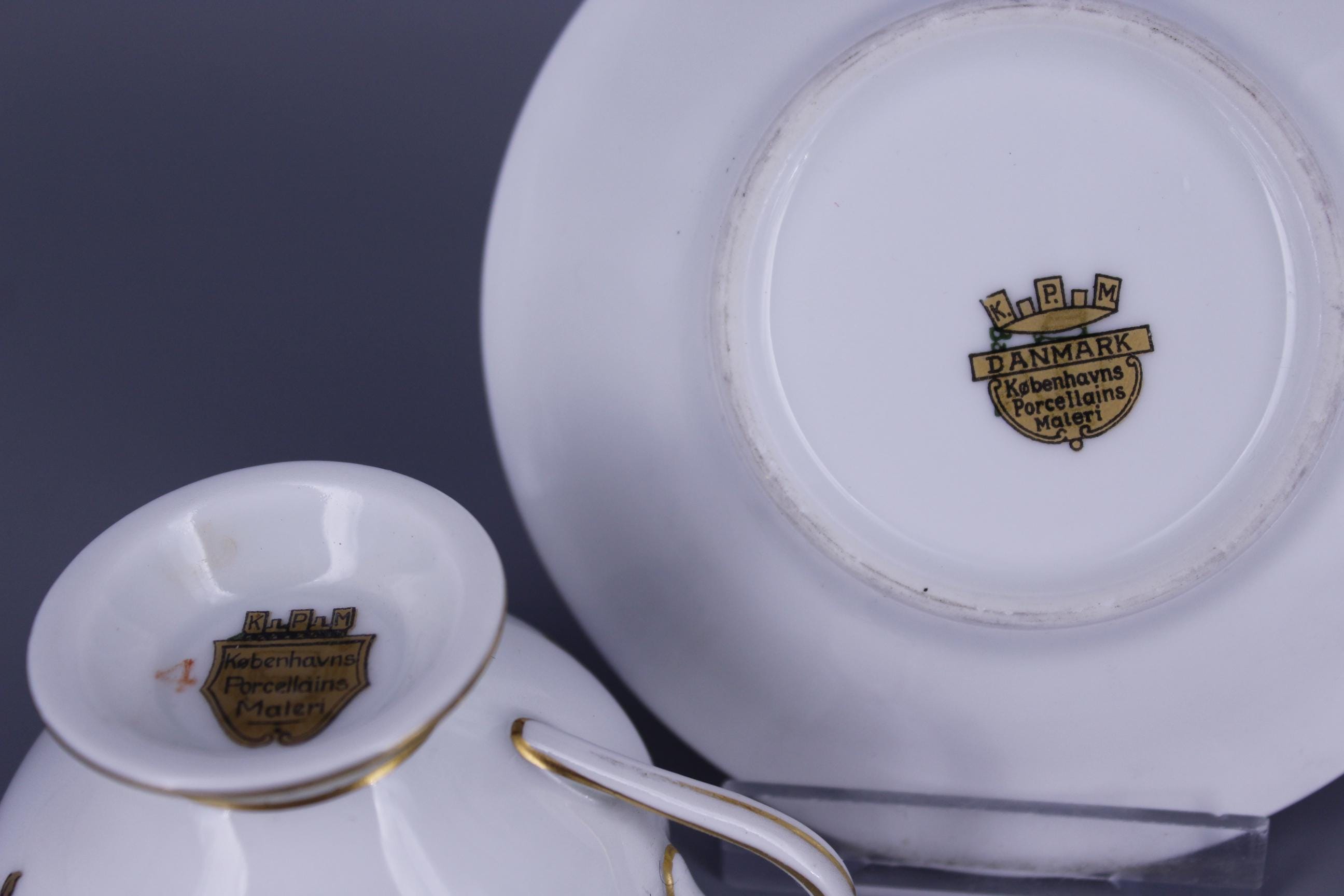 Kobenhavns Porcellains Maleri KPM - Copenhagen Porcelain