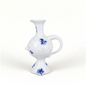 Vintage Bjorn Wiinblad Porcelain Face Candlestick – Rosenthal Studio Line, Mid Century Modern