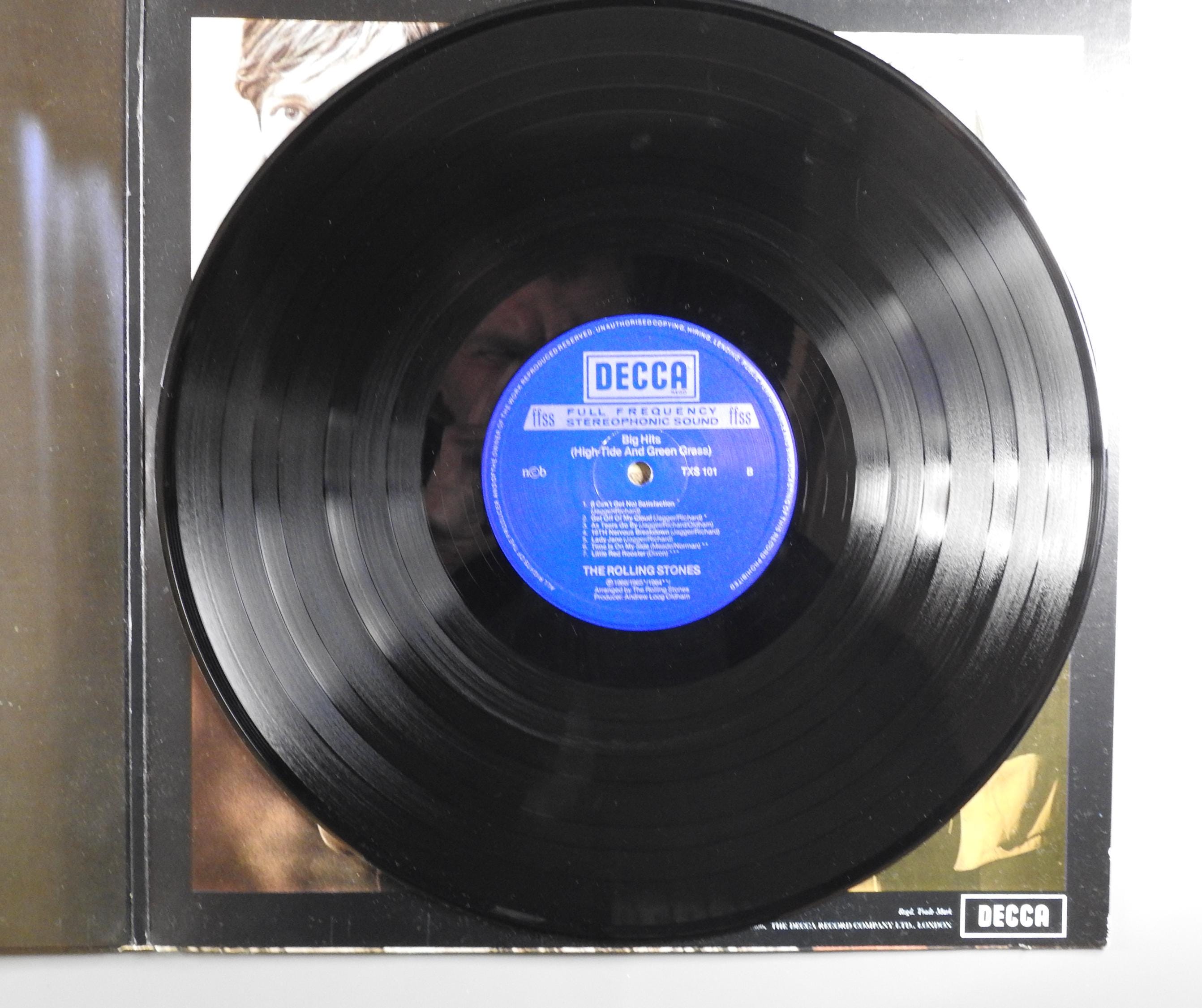 Vintage 1966 Vinyl Compilation the Rolling Stones 'big Hits (high