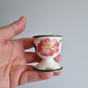 Villeroy & Boch Wild Rose Egg Cup – 6 cm – Vintage Pink Floral Porcelain – Excellent Condition