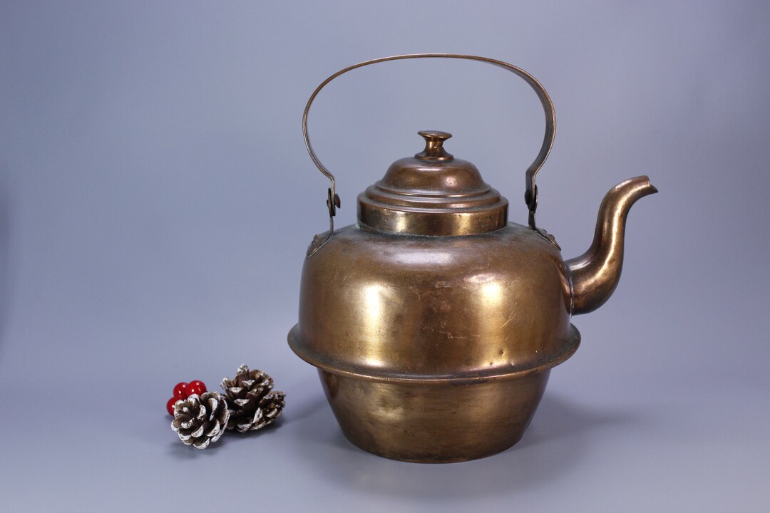 Antique Copper Teapot, Kettle. WIERS Sweden 19th Century. 2500 Ml Etsy