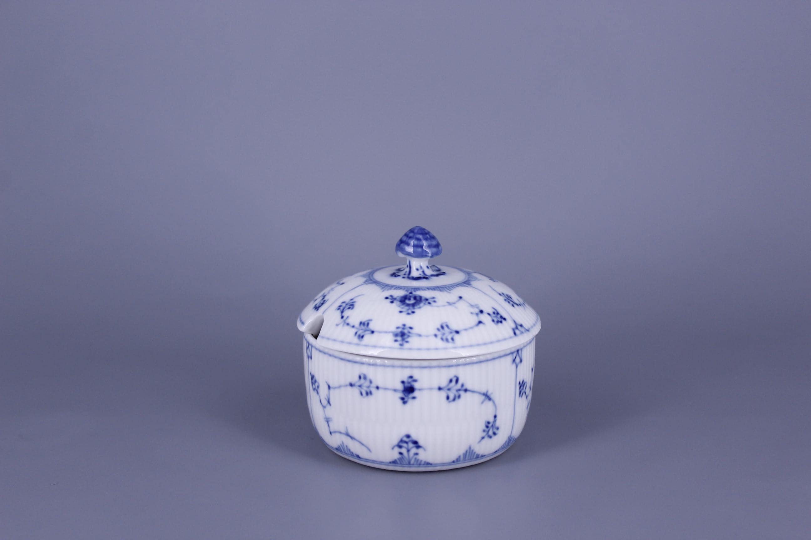 ロイヤルコペンハーゲン ブルーフルーテッド ソルトセラー ダブルソルト