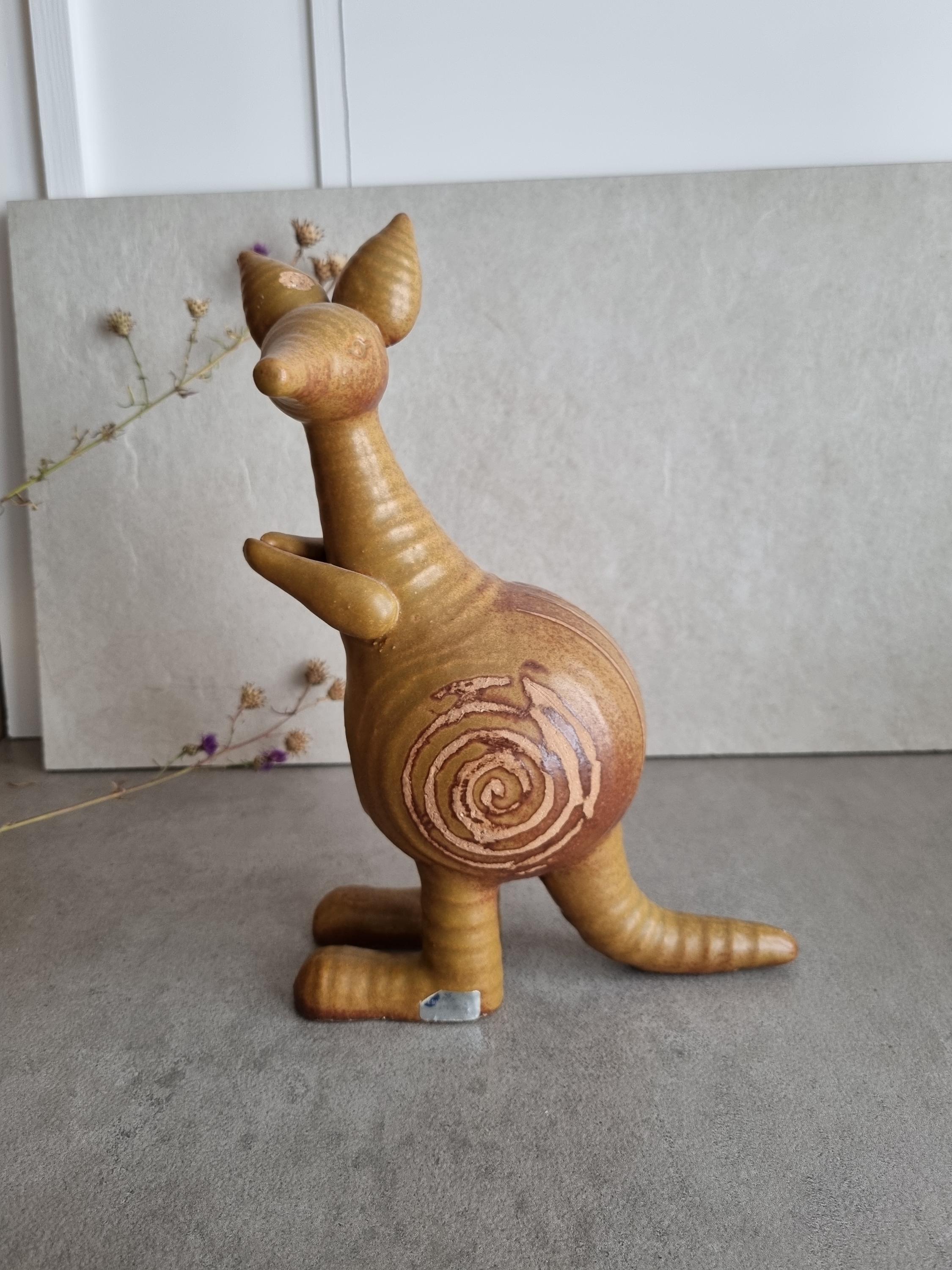 Rare Lisa Larson Kangaroo Figurine – Gustavsberg Sweden