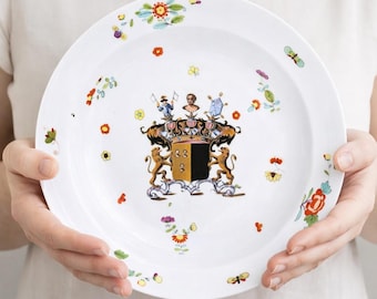 Meissen Armorial Plate – Seydewitz Service, C. 1743 - Etsy