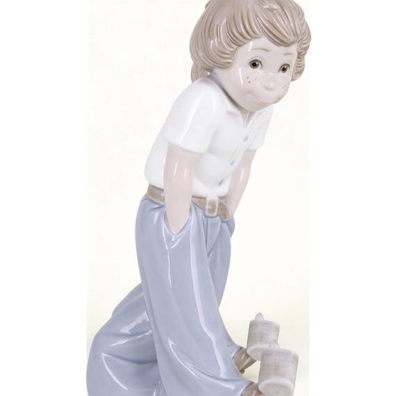 Zaphir by Lladro Porcelain Figurine of Boy, 30 Cm - Etsy