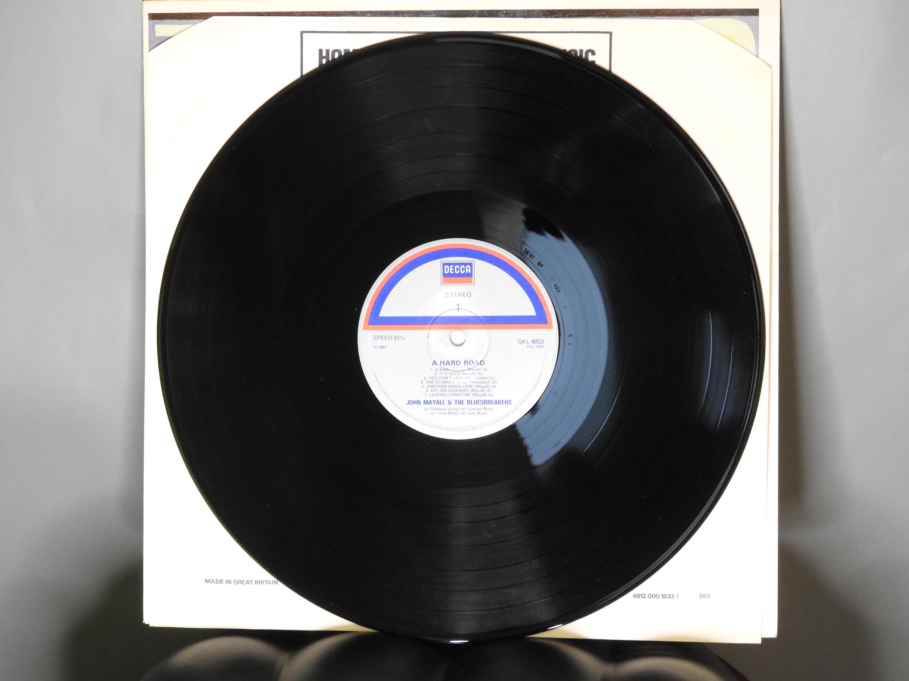 Vintage 1967 Vinyl Album John Mayall and the Bluesbreakers – 'A