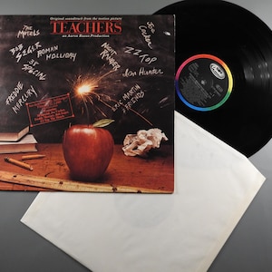 Vintage 1984 Vinyl Album &#39;TEACHERS&#39; Original Soundtrack Capitol Records