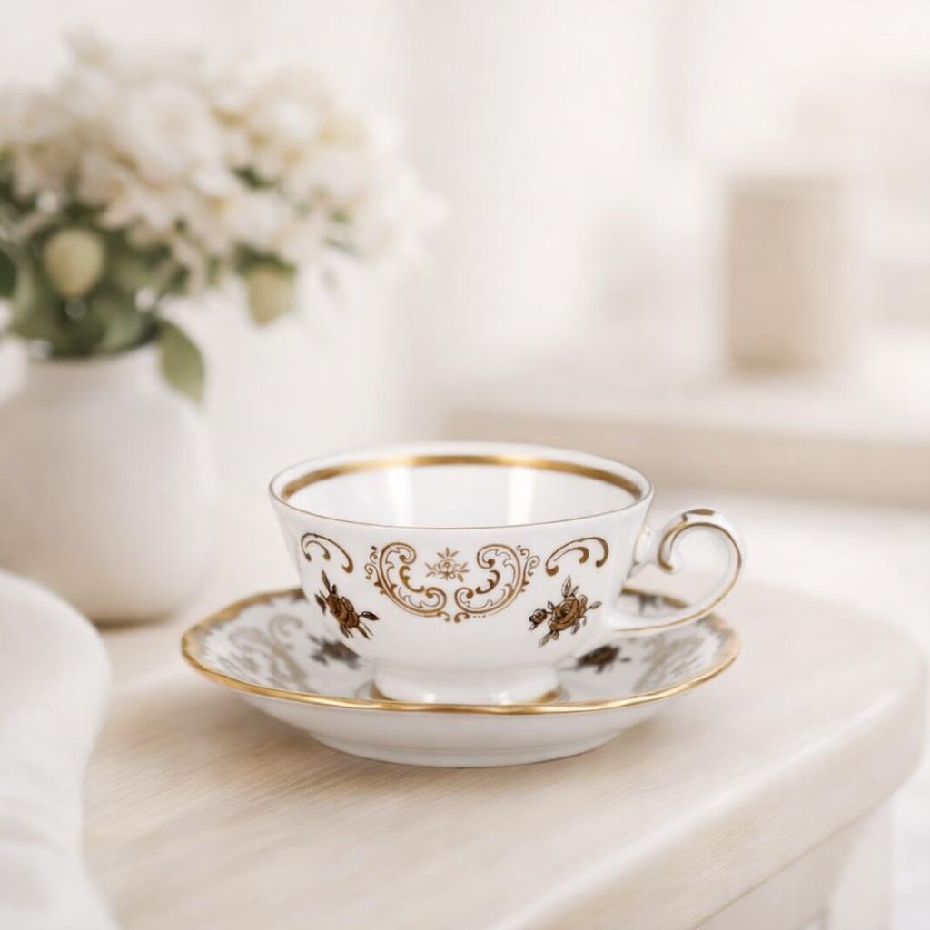 Service à café en porcelaine d'Italy - Arts de la table