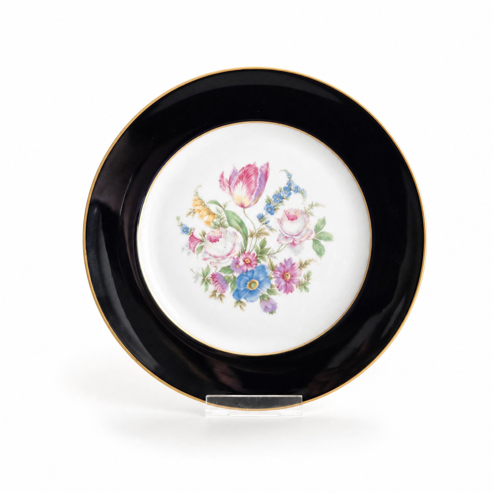 Rosenthal blue flower - Etsy 日本