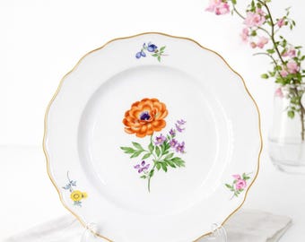 Meissen Porcelain Tray 29 cm, Pink Rose Decor - Etsy 日本
