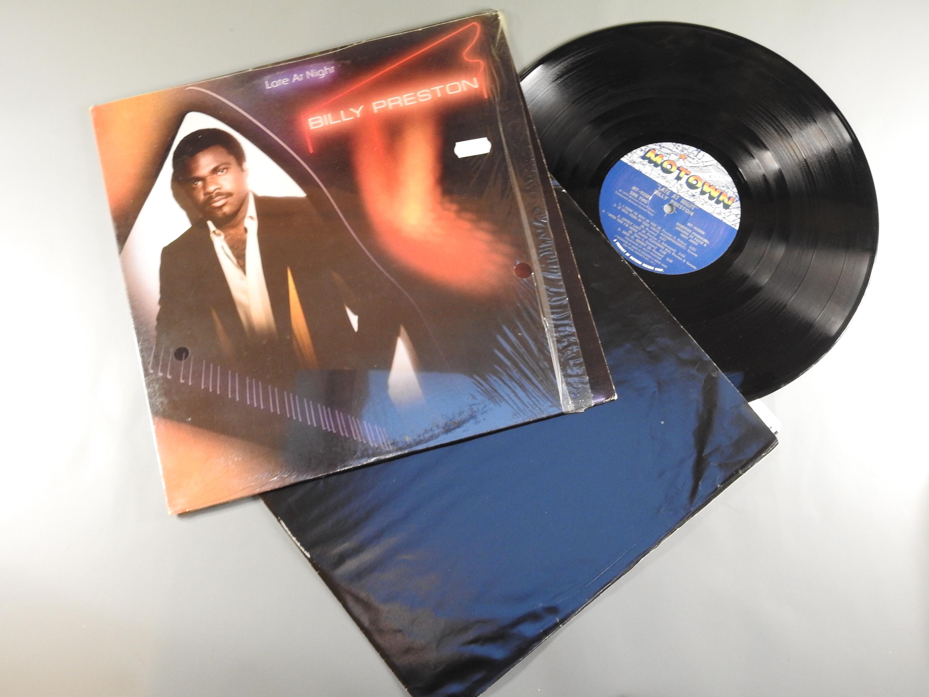 Vintage 1979 Vinyl Album BILLY PRESTON 'late at Night' Motown – M7