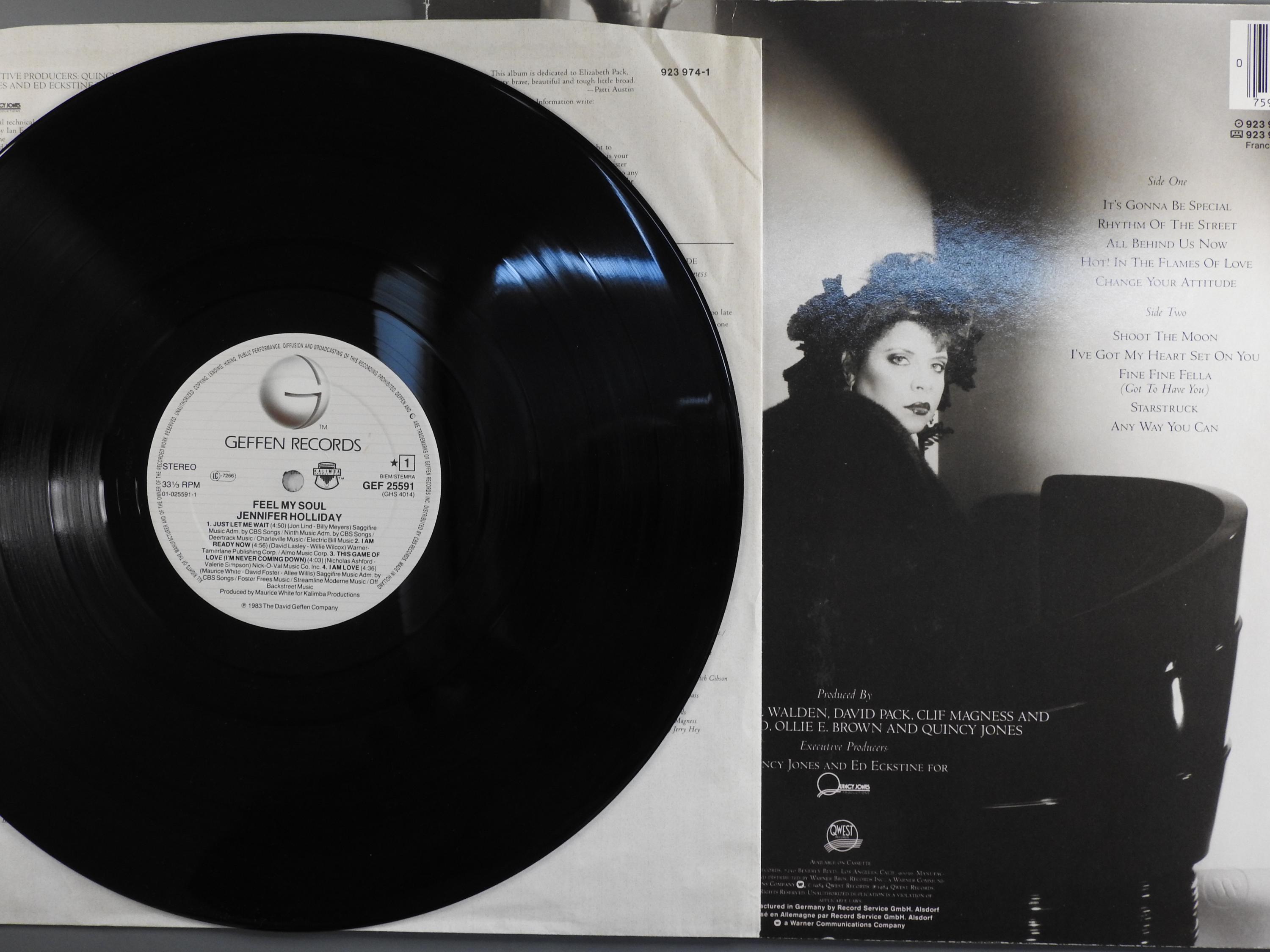 Vintage 1983 Vinyl Album Patti Austin – 'patti Austin' Qwest
