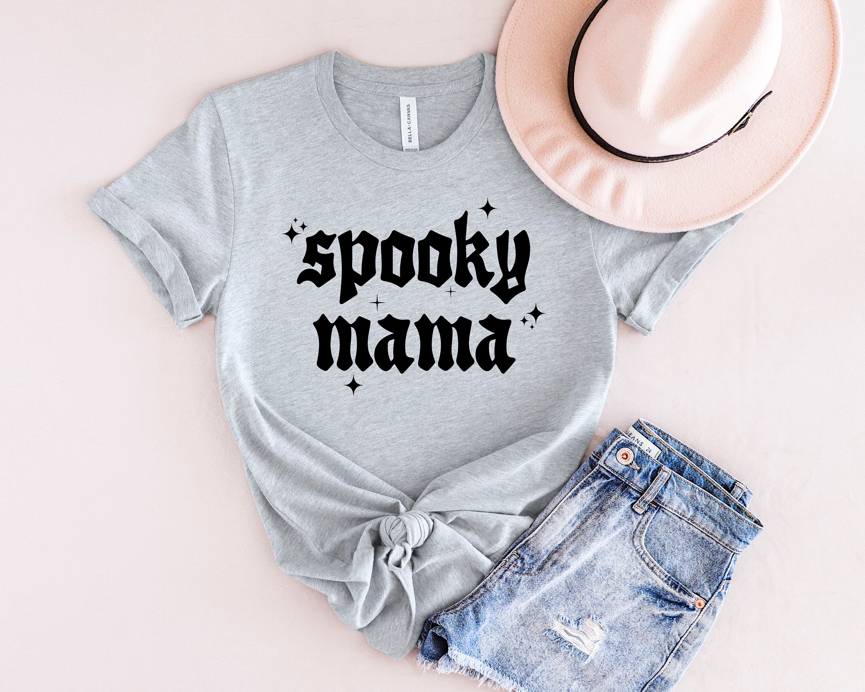 Discover Spooky Mama Shirt, Spooky Mini Shirt, Mama Mini Shirt, Spooky Shirt, Halloween Matching Shirt, Halloween Shirt, Halloween Family Shirt