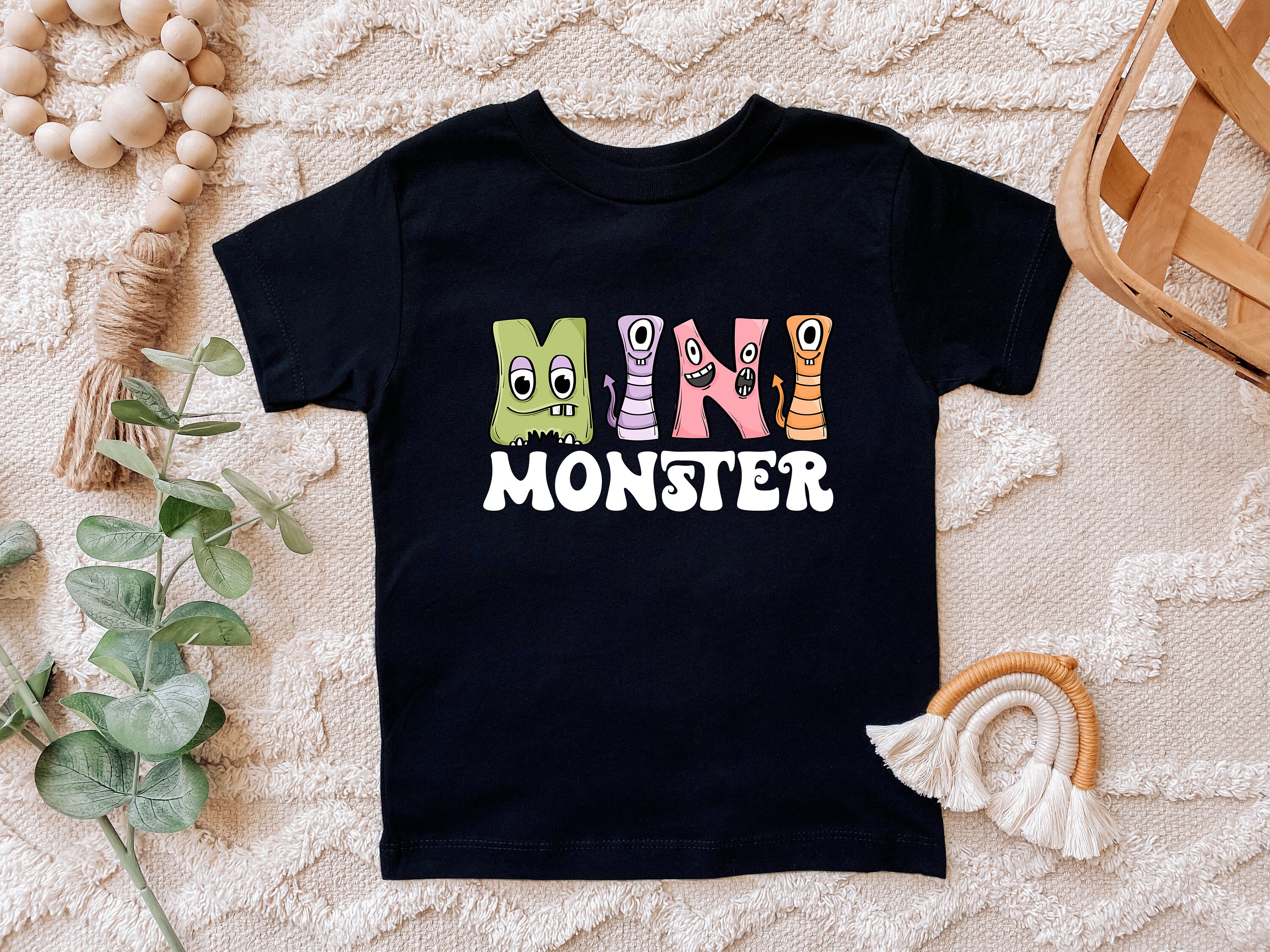 Discover Monster Mama Shirt, Monster Mini Shirt, Mama Mini Shirt, Spooky Shirt, Halloween Matching Shirt, Halloween Shirt, Halloween Family Shirt