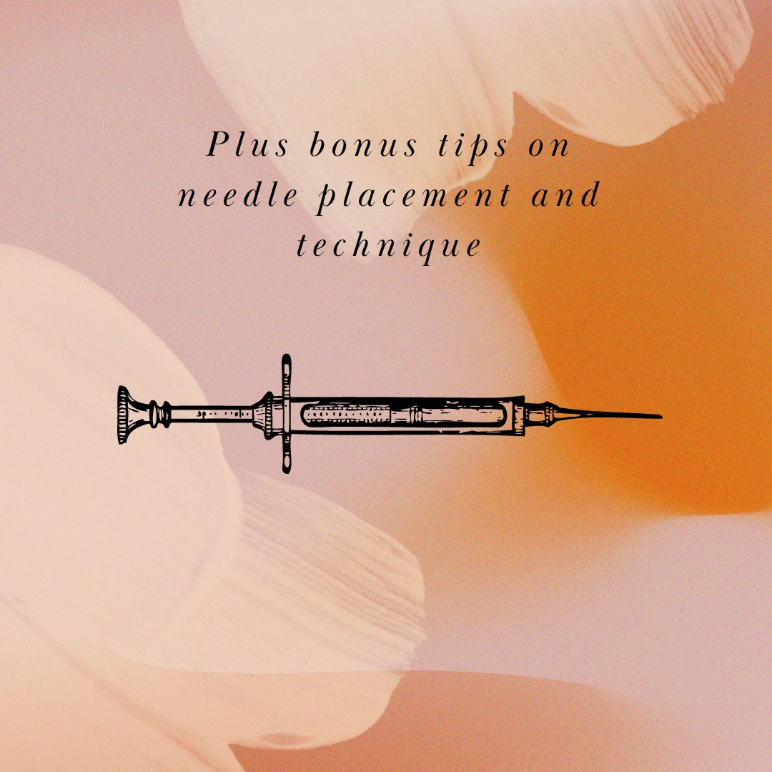 Botox Dosage Cheat Sheet, Nurse Injector, Aesthetic Injector, Study