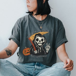Comfort Colors Mortician Halloween Shirt, Retro Mortician Shirts, Funeral Director Shirt, Embalmer Gift, Pumpkin Shirt Funny Halloween Shirt