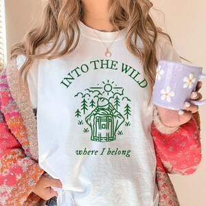 Granola Girl Shirt Park Ranger Granola Girl Clothing Aesthetic Nature Tee Outdoorsy Shirt Adventure Time Shirt Mountain Shirt Hiking Shirt