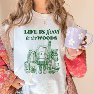 Granola Girl Shirt Park Ranger Granola Girl Clothing Aesthetic Nature Shirt Outdoorsy Shirt Adventure Time Shirt Mountain Shirt Hiking Shirt