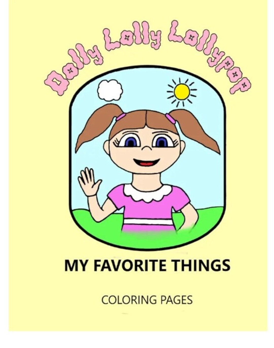 Dolly Lolly Lollypop Coloring Pages - Etsy