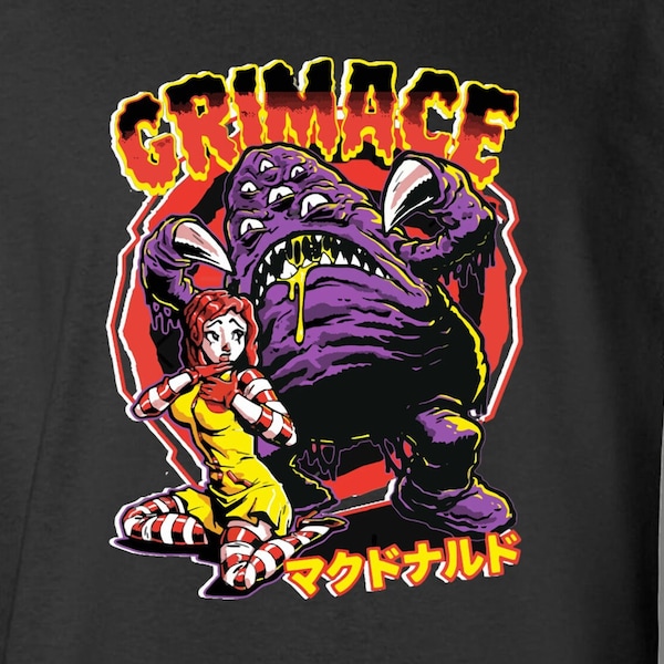 Grimace Shake Birthday Shirt - Etsy