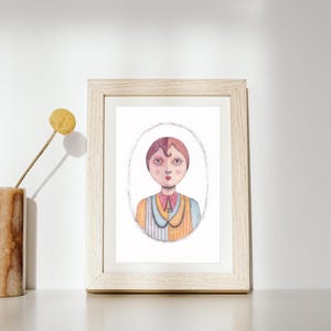 A4 Gemini Giclee Art Print, Astrology Art Print, Zodiac Prints, Astrology Gifts, Original Wall Art, Gemini Art Print, Gemini Birthday Gift
