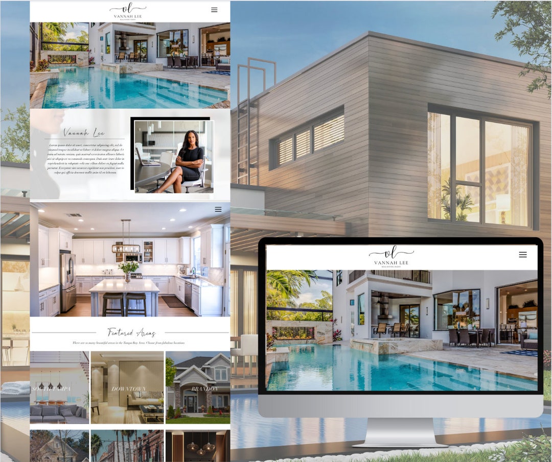 Modern REAL ESTATE WIX Website Template Vannah Etsy modern-real-estate-wix-website-template-vannah-etsy