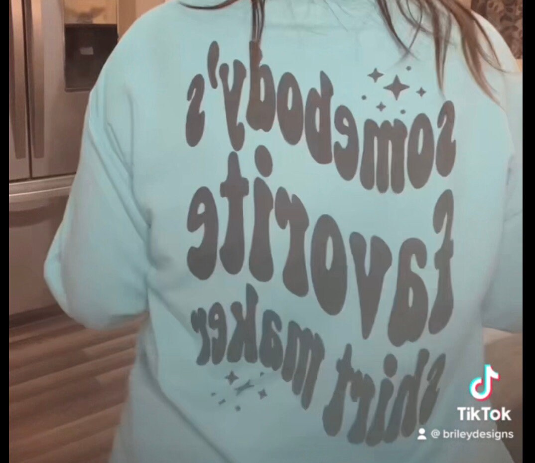 Somebodys Favorite Shirt Maker PNG Etsy