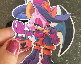 Sticker Witch Rouge the Bat