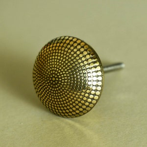 Cleopatra Knob - Drawer Knob, Dresser Knob,Brass round Knob - Drawer Pulls, Cabinet Knobs and Pulls, Solid Brass Metal, Modern, set-6