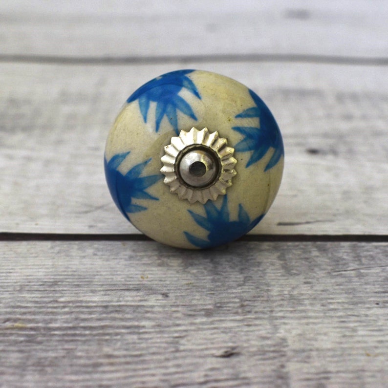 thumbnail: ARTISNO Hars Houten Ladeknoppen Set Van 6 - Marmeren Look Kast Trekkers Zwart