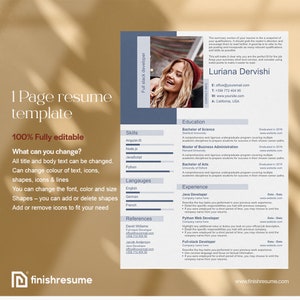 Minimalist Resume Template Professional - Il 300x300.4811562706 O68q 