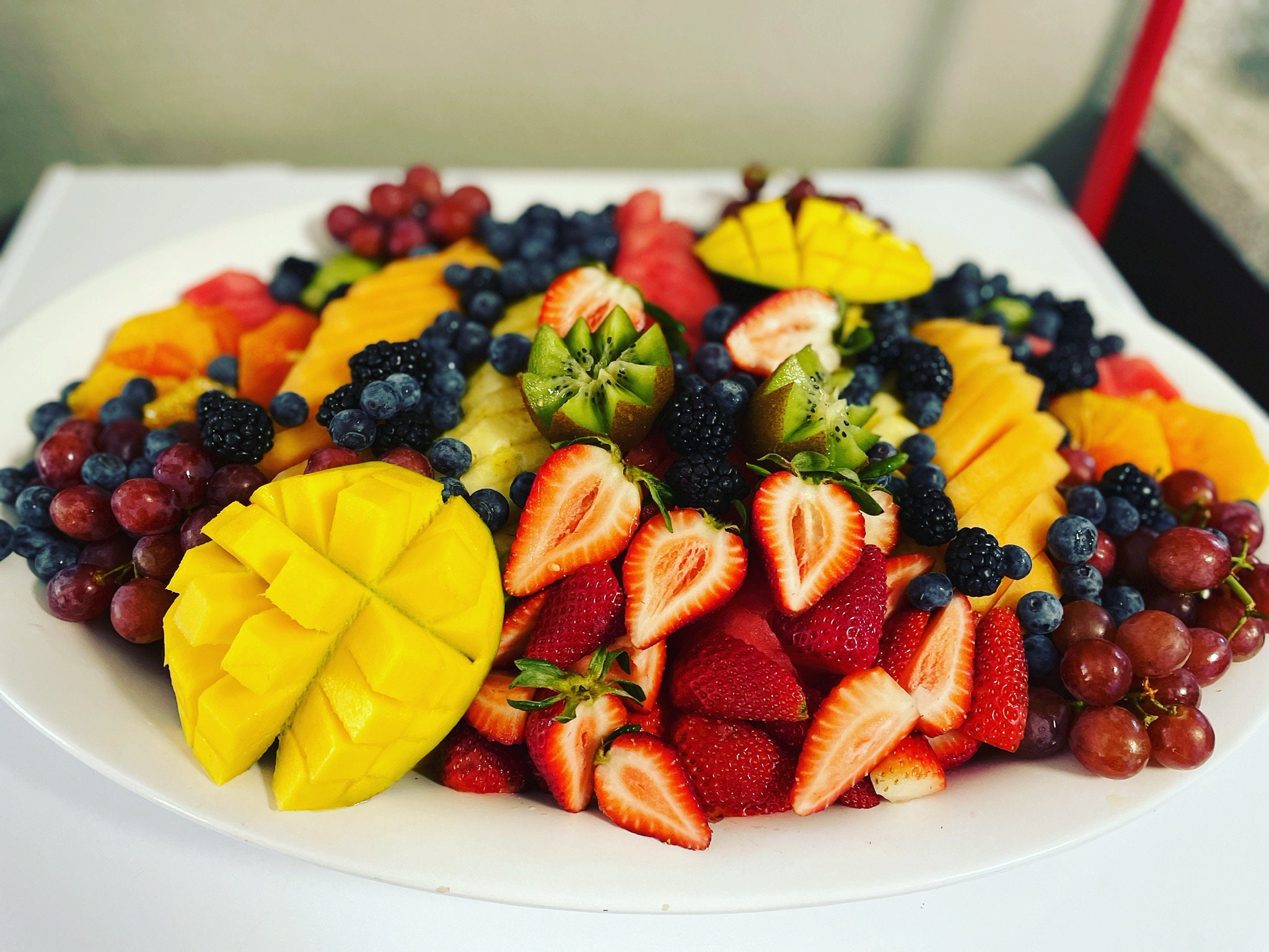 Fresh Large Fruit Display Etsy