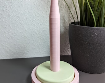 Yarn Dispenser - 3D Printing (PLA) - Pink - Mint - Pink