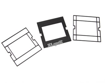 3x Framing Mask for Hasselblad 44x33mm