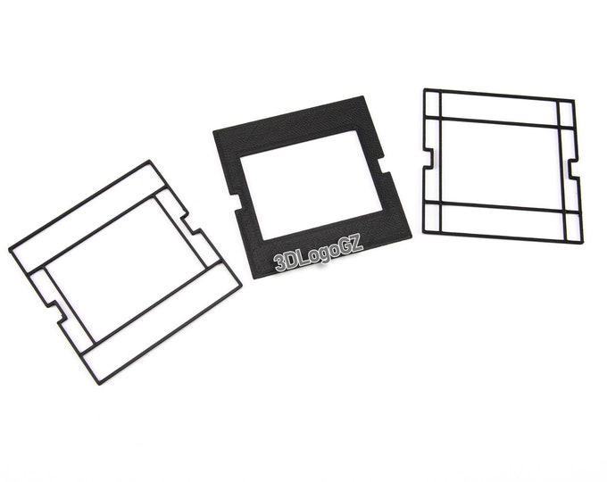 3x Framing Mask for Hasselblad 44x33mm