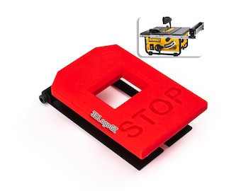 Bouton d'arrêt d'urgence STOP compatible avec Scie à Table Pour DeWalt DW745