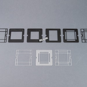 Combo kit Framing Mask Kit for Hasselblad 44x33mm 9pcs