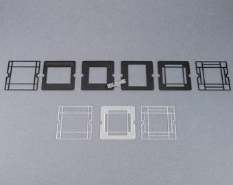 Combo kit Framing Mask Kit for Hasselblad 44x33mm 9pcs