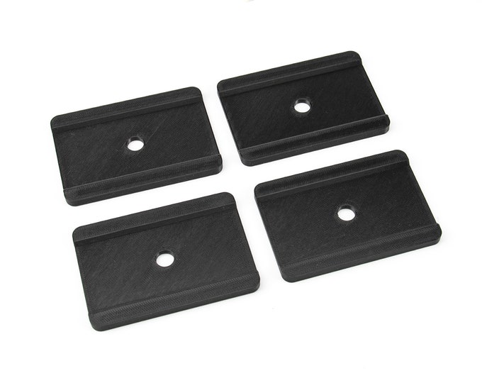 4x Profile Rail Console for Multiflexboard Furniture for VW Multivan