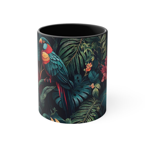 Tropical Exotic Coffee Mug, 11oz