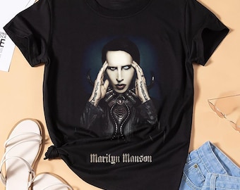 00s Marilyn Manson 2004 tour tee Tシャツ（ヴィンテージ□2004