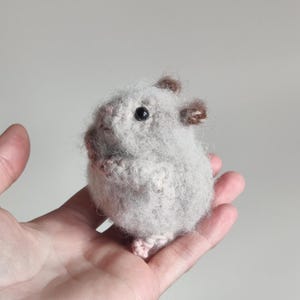 Crochet hamster pattern, crochet cute hamster, Low sew, beginner friendly, crochet rat pattern