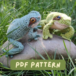 Realistic Crochet Tree Frog Pattern (Digital Download)