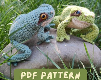 Realistic Crochet Tree Frog Pattern (Digital Download)