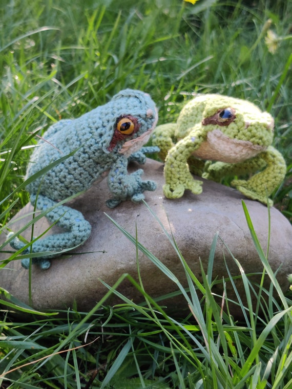 Crochet Tree Frog Pattern, Realistic Frog Crochet Pattern 