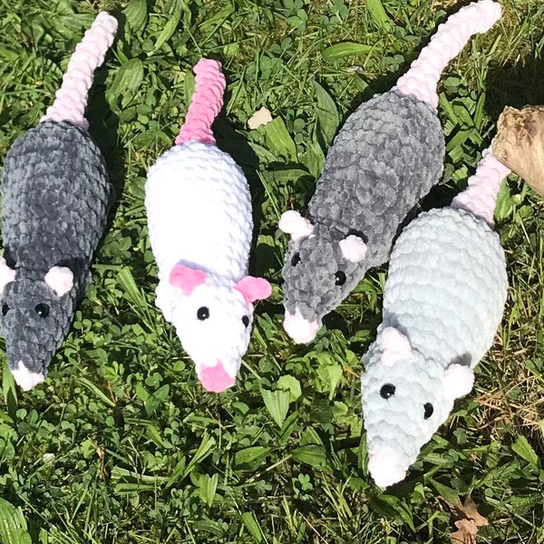 Ratte handmade gehäkelt rat crochet