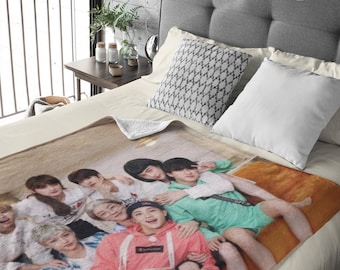 Manta familiar de Stray Kids, manta de Stray Kids, manta de terciopelo, productos de Stray Kids, Stray Kids, Kpop