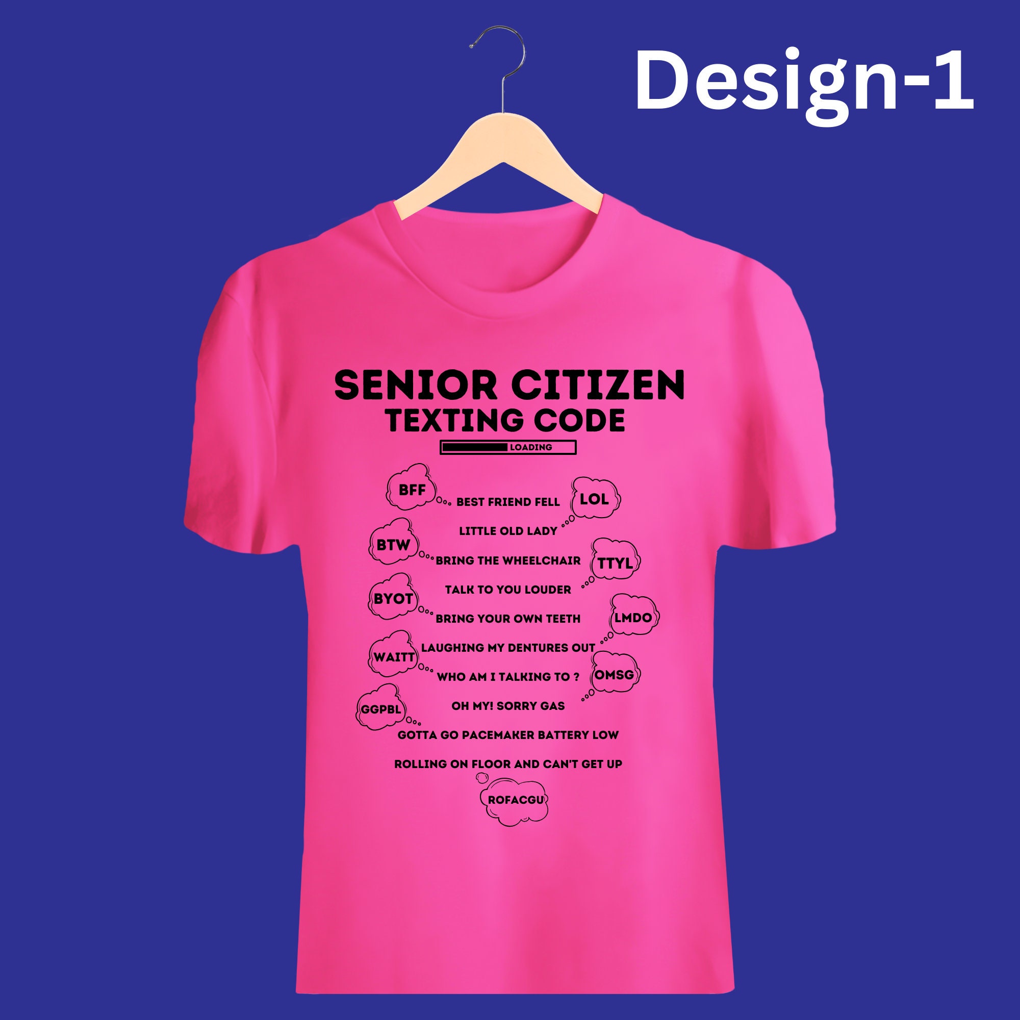 Senior Citizens Gone Wild Funny Gift Shirt