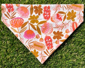 Protea Bottlebrush Floral Pet Bandana